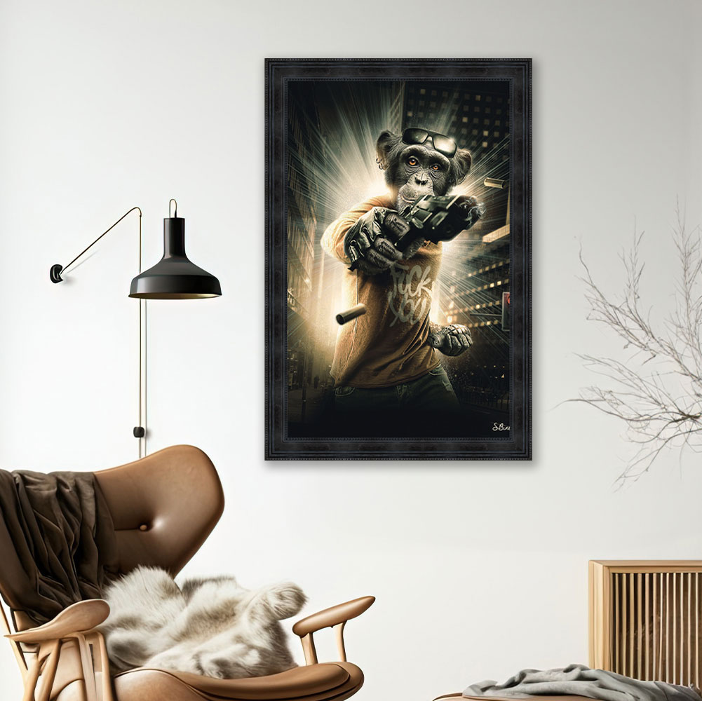 Tableau Bad Monkey Sylvain Binet