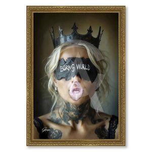 Tableau Alexandre Granger Boring World 49x69cm