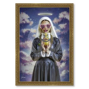 Tableau Alexandre Granger Ducky Faith 49x69cm