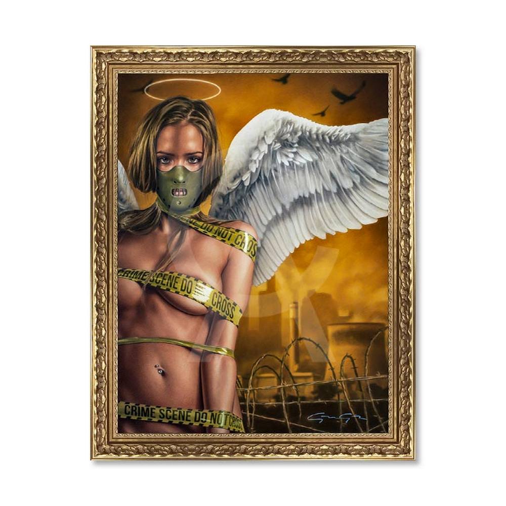 Cadre End Game Alexandre Granger 69x89cm