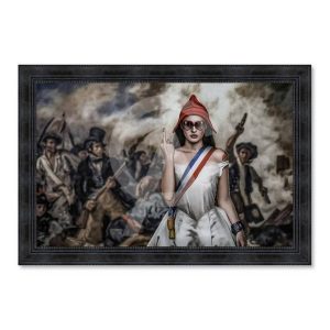 Cadre Insoumise Alexandre Granger 73x103cm