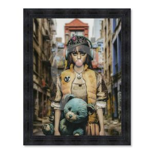 Cadre Little Queen Alexandre Granger 73x93cm