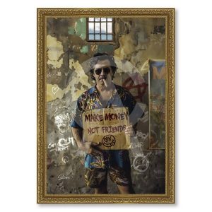 Tableau Alexandre Granger Pablo 49x69cm