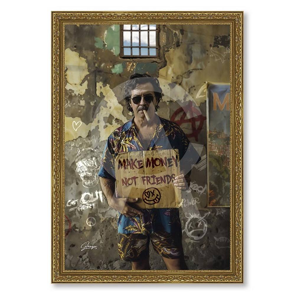 Tableau Alexandre Granger Pablo 49x69cm