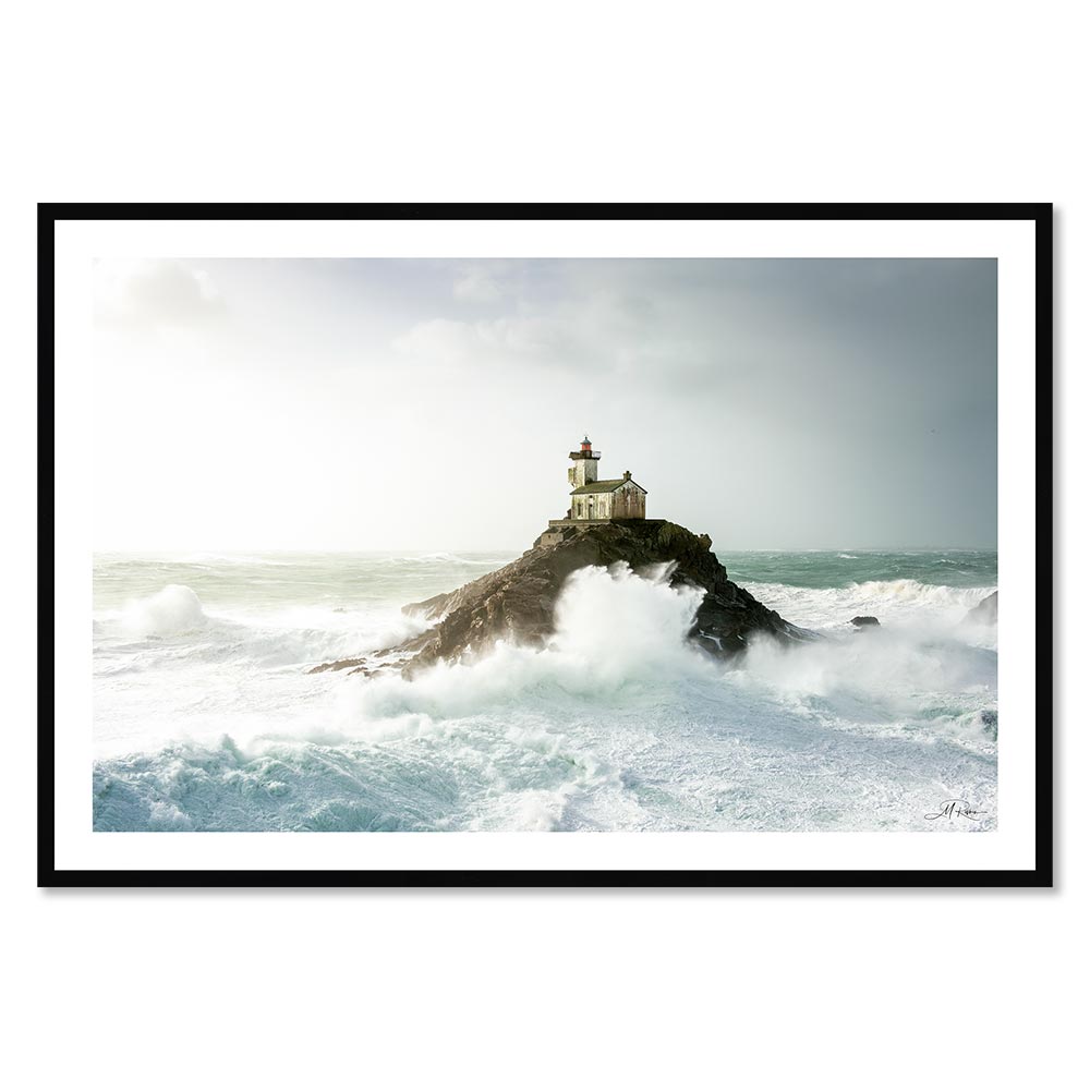 Cadre Photo Phare au Milieu de la Tempête 62x92cm – Image 2