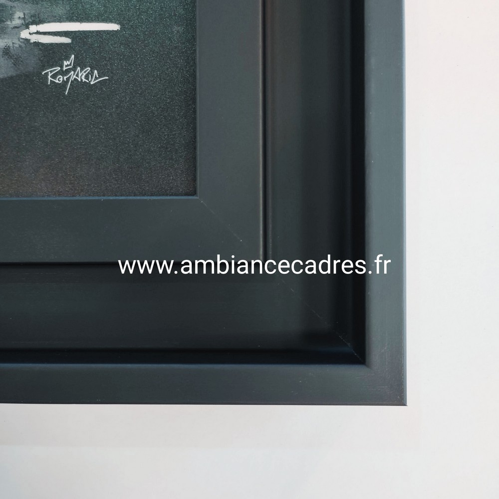 Tableau de Romaric Saphire 71x71cm – Image 4