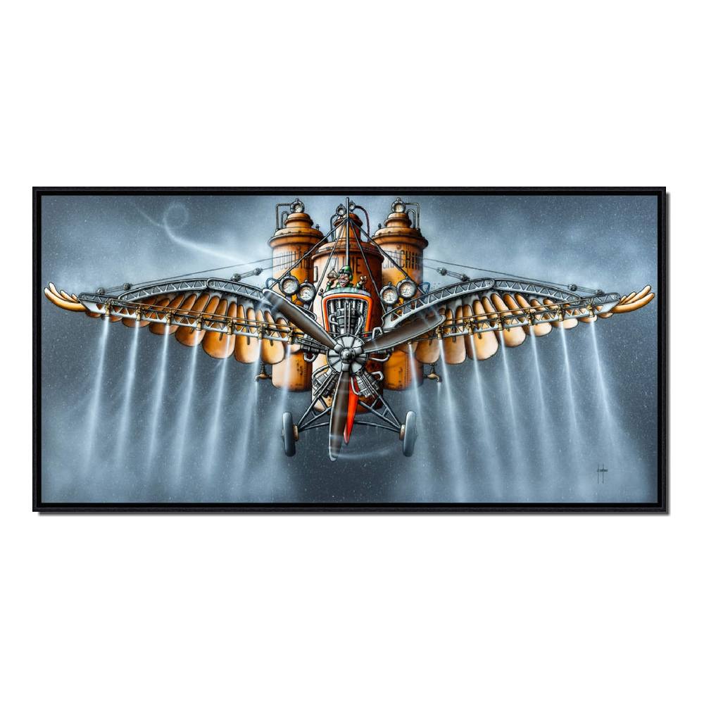 Tableau Brouillard Pluie Crachin Alain Coadou