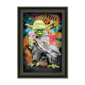 Cadre Yoda de Romaric 71x101cm