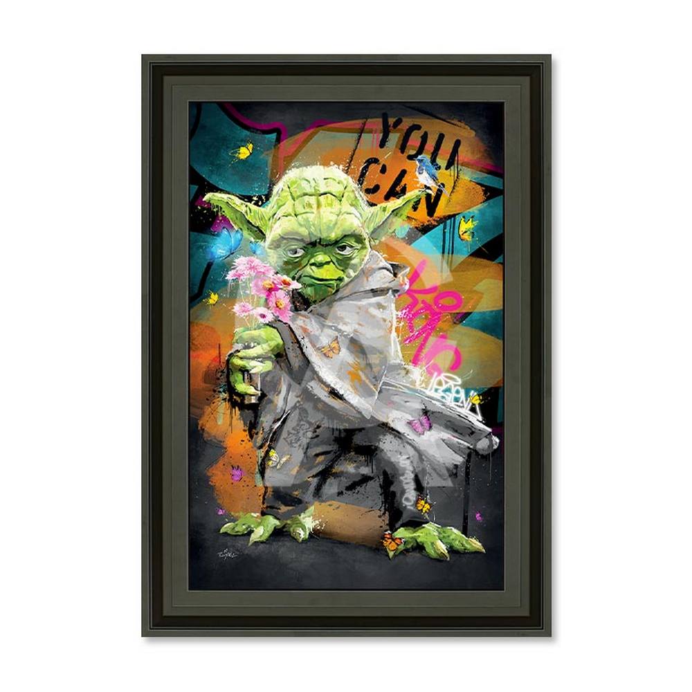 Cadre Yoda de Romaric 71x101cm
