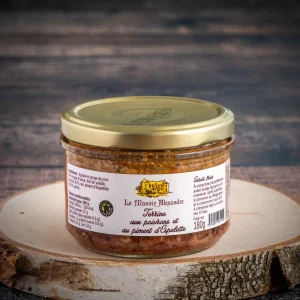 Terrine aux poivrons et piment d’Espelette